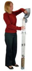 Droll Yankees' Wicked Tall 4' Classic Sunflower/Mixed Seed Feeder